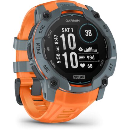 Garmin Instinct 3 Solar GPS Smartwatch - 50mm