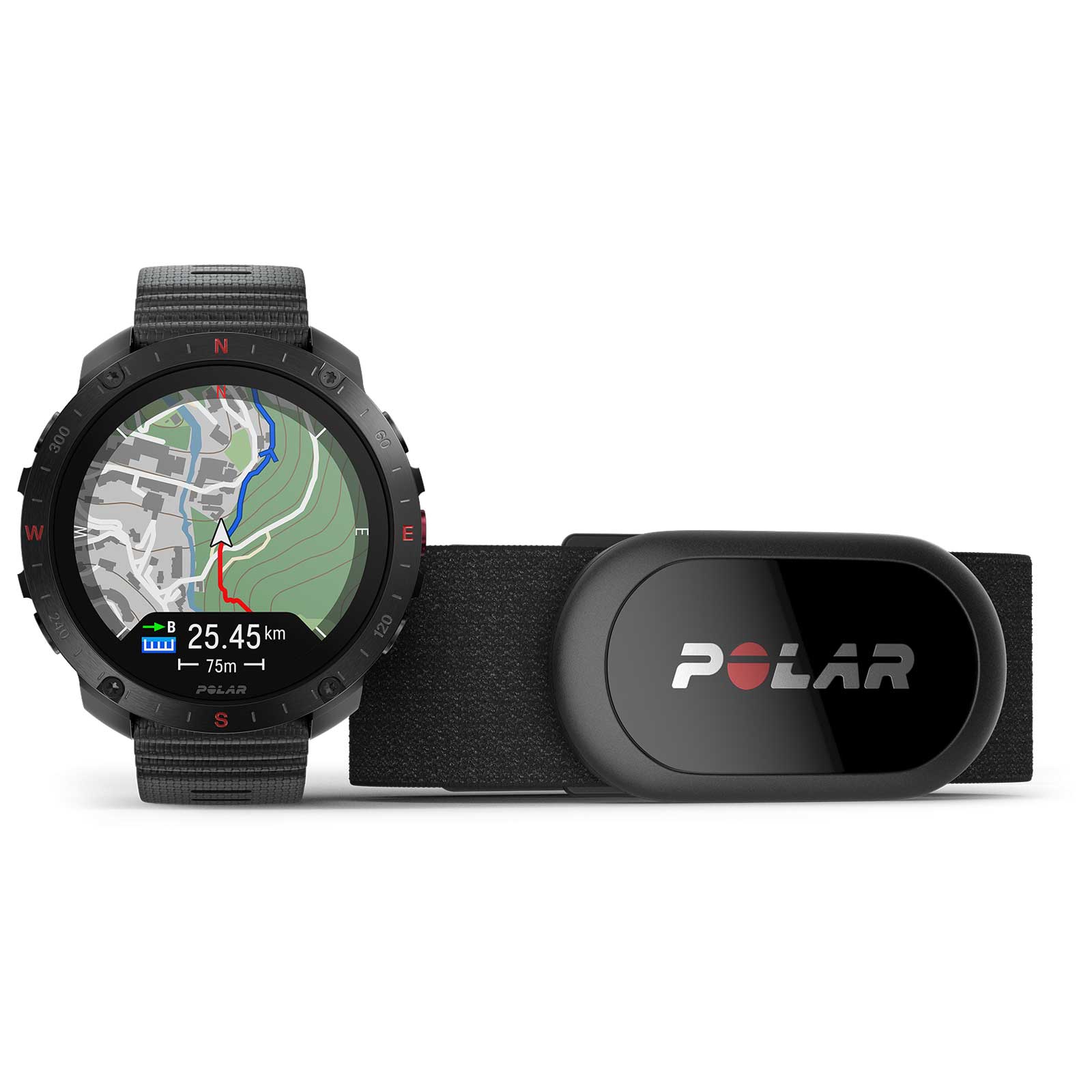 Polar Grit X2 Pro HR GPS Multisports Watch + H10 HRM Polar Grit X2 Pro HR GPS Multisports Watch + H10 HRM