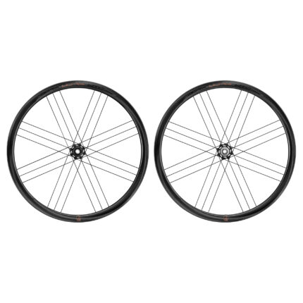 Campagnolo Bora Ultra WTO 33 DB Wheelset - 28" | Carbon | 2-Way Fit | AFS - 12x100mm | 12x142mm - HG-EV (N3W / XDR)