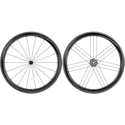 Campagnolo Bora WTO 45 Wheelset - 28" | Carbon | 2-Way Fit - QR 100/130 - Dark