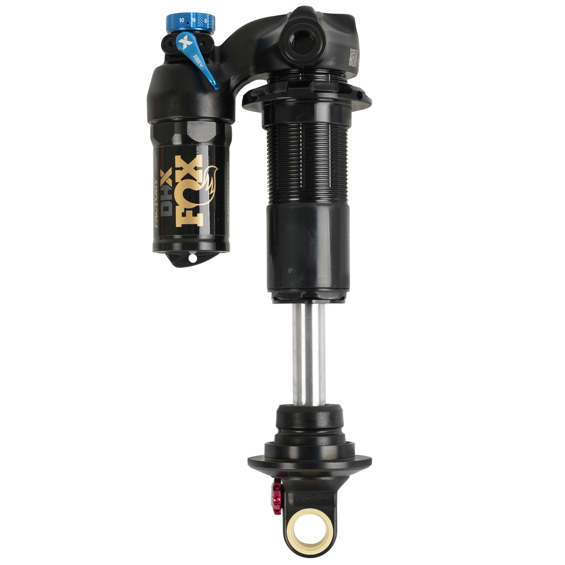 FOX DHX Rear Shock - Factory FOX DHX Rear Shock - Factory | Coil | Trunnion | with Adjuster - 185x52.5mm