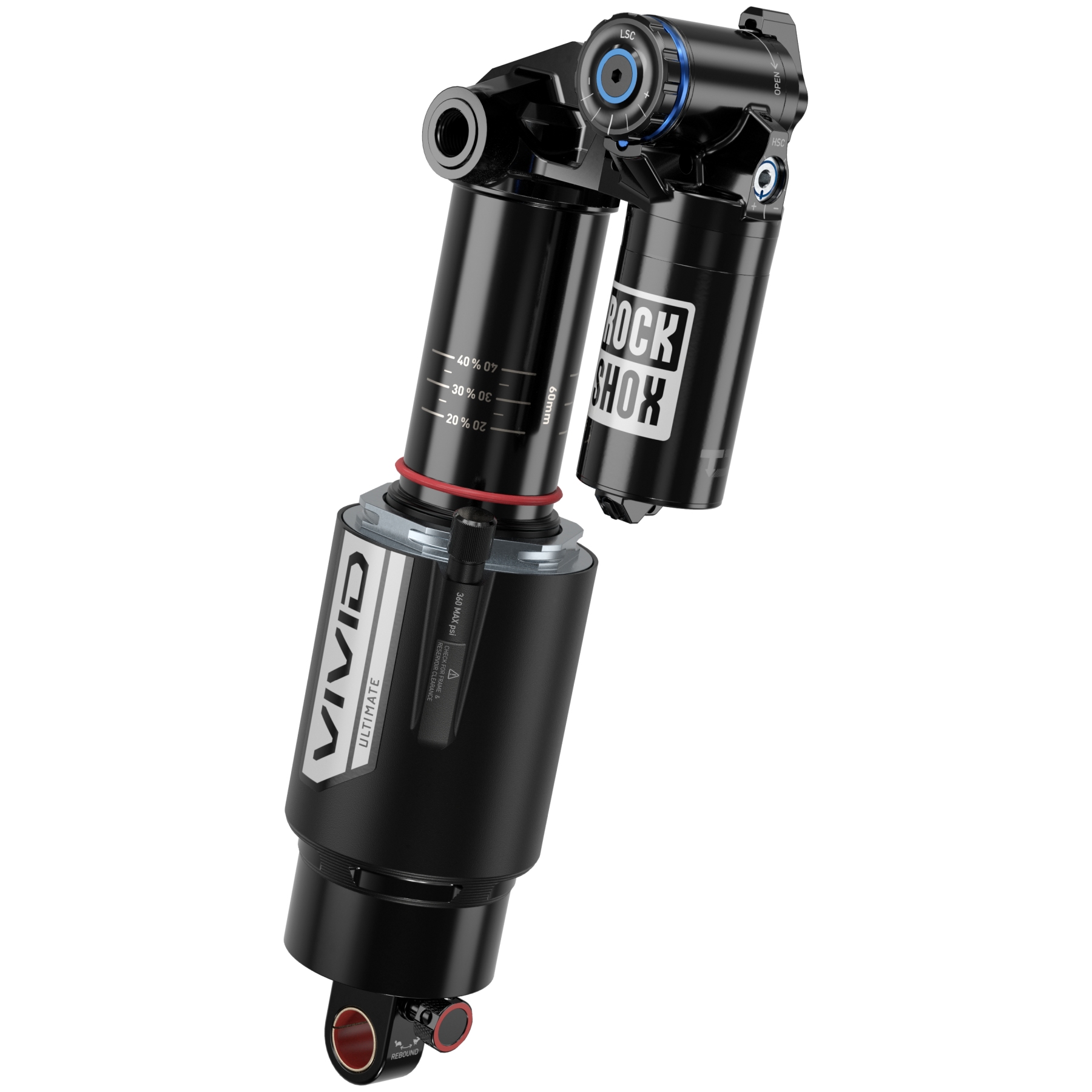 RockShox Vivid Ultimate Rear Shock - DebonAir RockShox Vivid Ultimate Rear Shock