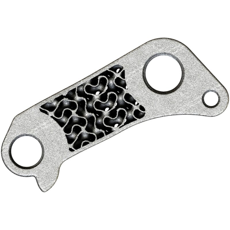 SILCA 106 Derailleur Hanger | Scott | Shimano DM - Silver