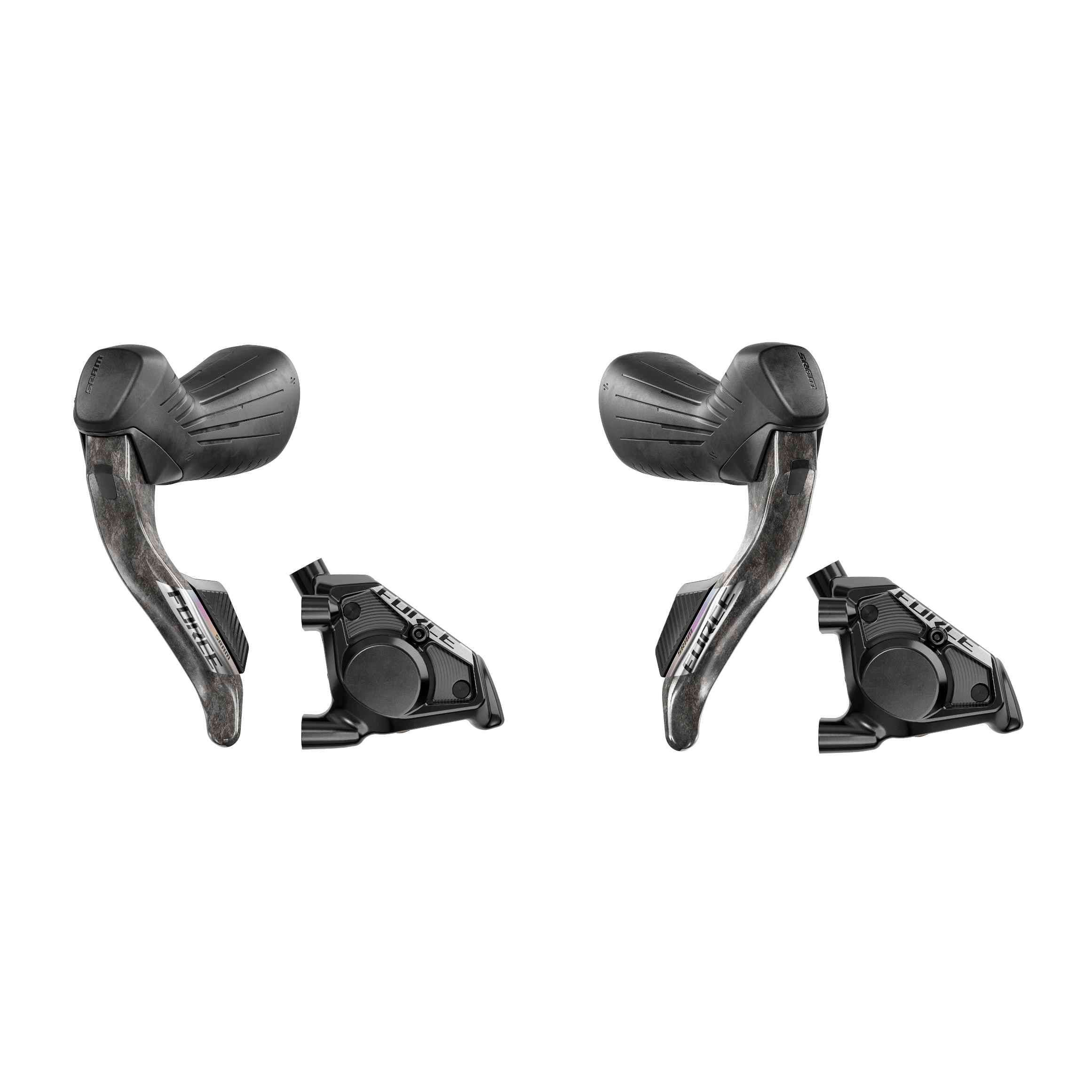 SRAM FORCE AXS HRD Shift-Brake Control SRAM FORCE AXS HRD Shift-Brake Control + Hydraulic Disc Brake Set | Flat Mount | E1