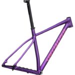 Specialized CHISEL HT - Mountainbike Frame - 2025 - gloss purple tint linear brushed / rebel pink – Image 3