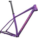 Specialized CHISEL HT - Mountainbike Frame - 2025 - gloss purple tint linear brushed / rebel pink – Image 2