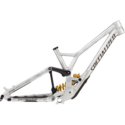 Specialized DEMO RACE - Frameset - 2025 - gloss flake silver / gunmetal / brushed