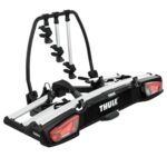 Thule Porte vélo sur attelage - VeloSpace XT - 3 Vélos - Aluminium